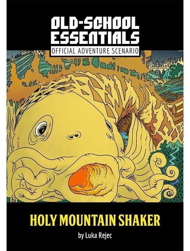 Old-School Essentials Official Adventure Scenario Holy Mountain Shaker (Hardback + PDF)