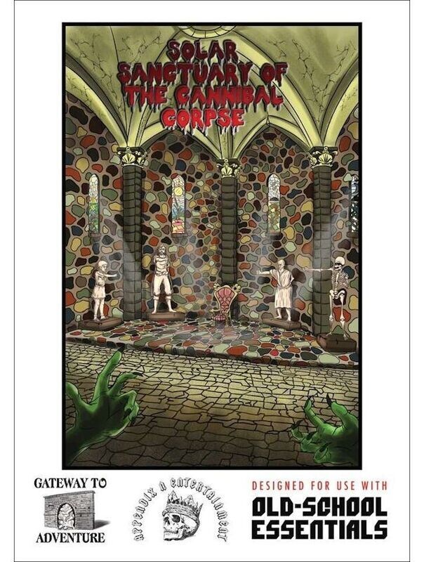 Gateway To Adventure Solar Sanctuary Of The Cannibal Corpse (Softback + PDF)
