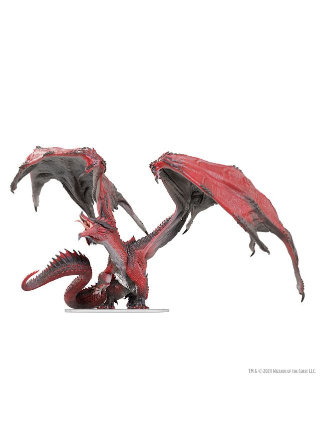 Dungeons & Dragons Icons Of The Realms Premium Figure Adult Red Dragon Tyrant